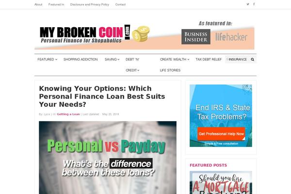 Site using Thirstyaffiliates plugin
