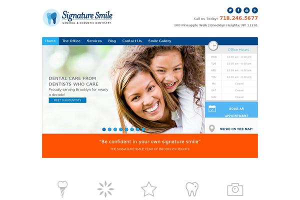 Doctor theme site design template sample