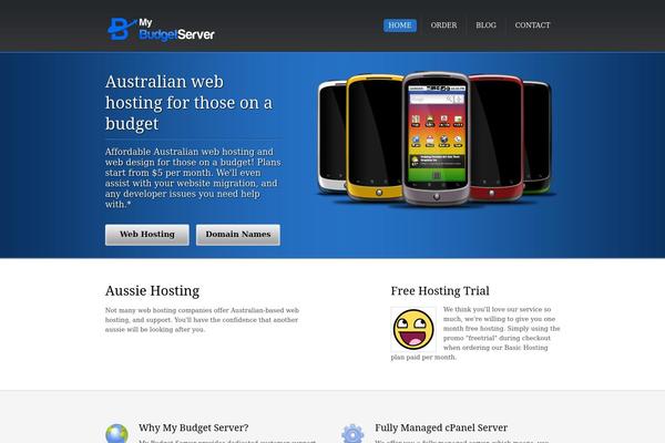 Figero theme site design template sample