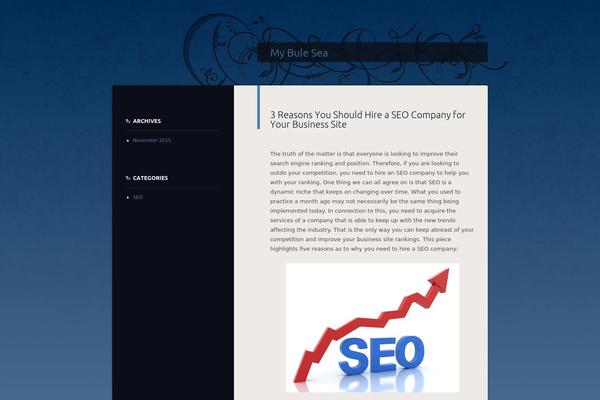 Dusk To Dawn theme site design template sample