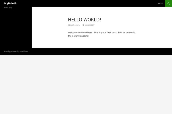 Braxton theme site design template sample
