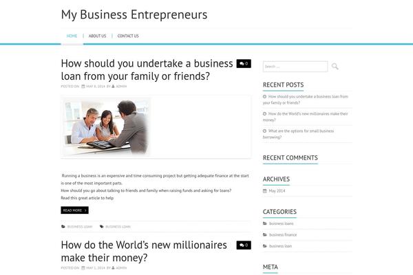 Simply-VisiOn theme site design template sample