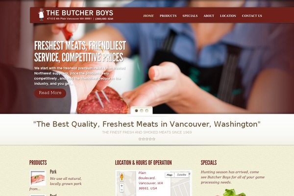MyCuisine theme site design template sample