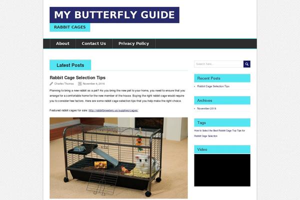 BrightNews theme site design template sample