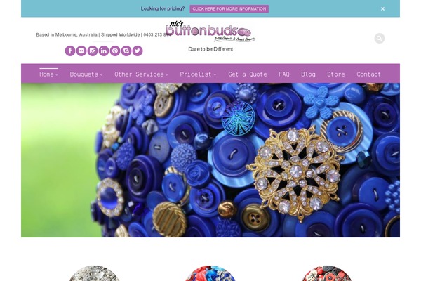 Nayma theme site design template sample