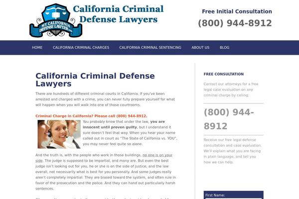Defense-lawyer theme site design template sample