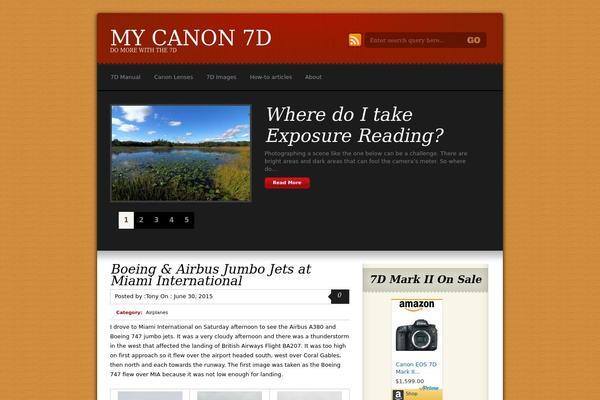 papyrus theme site design template sample