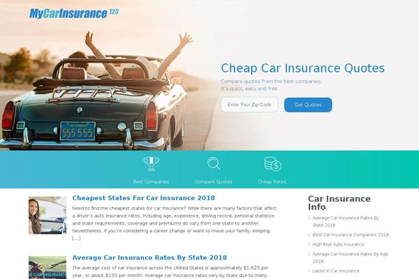 mycarinsurance123.com site used Liwd