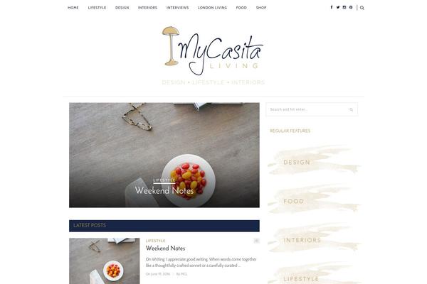 Hickory theme site design template sample
