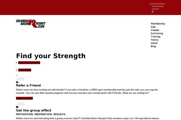 GetFit theme site design template sample