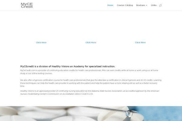 Divi_child theme site design template sample