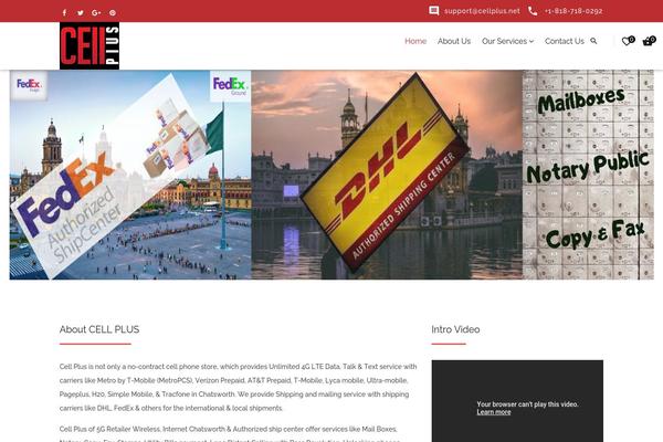 Materialize theme site design template sample