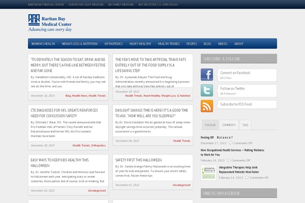 Boulevard theme site design template sample