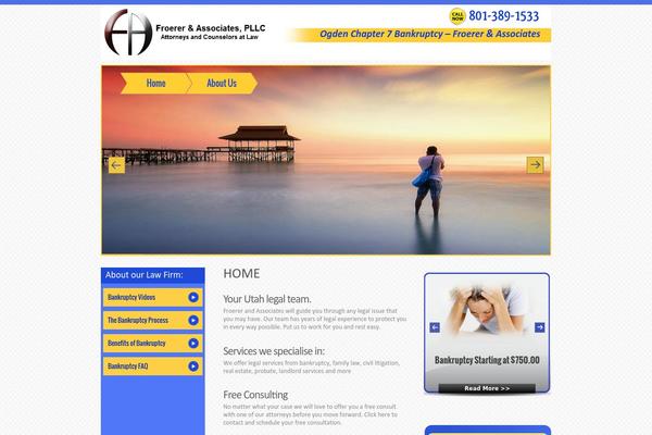 Site using Responsive WordPress Slider - HG Slider plugin
