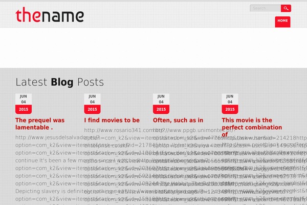Site using Flash Video Player plugin