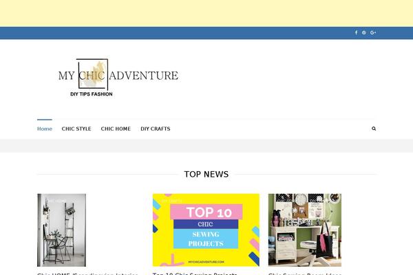 Metro Magazine theme site design template sample