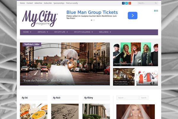 SmartMag Child theme site design template sample