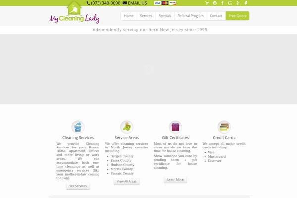 Commander theme site design template sample