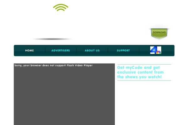 Site using Hana Flv Player plugin