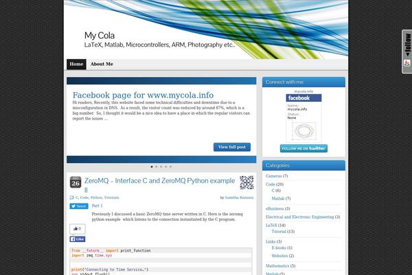 Graphene theme site design template sample