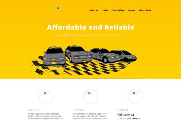 Nimble theme site design template sample