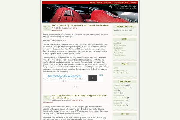 Connections theme site design template sample