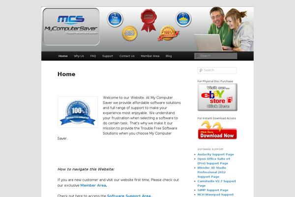 Site using EStore plugin