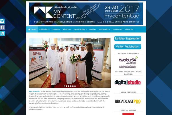 mycontent.ae site used office