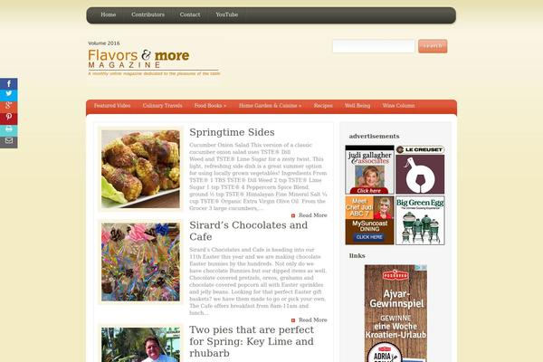 EarthlyTouch theme site design template sample