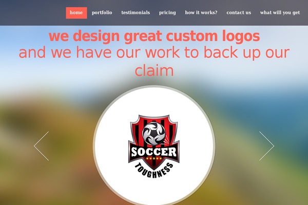 Site using Easy Portfolio plugin
