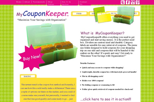 Site using Cart66 plugin