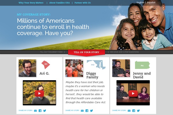 Coverage theme site design template sample