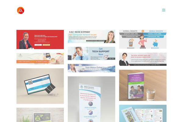 Kalium theme site design template sample