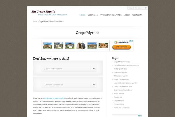 Chameleon theme site design template sample