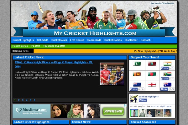 Mch theme websites examples