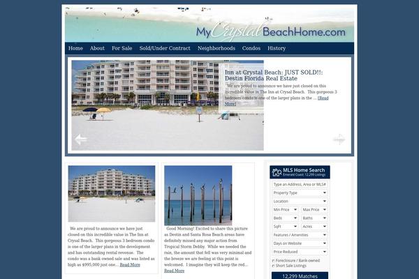 AgentPress theme site design template sample