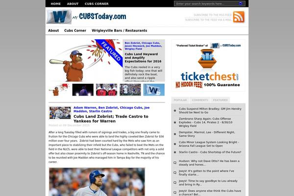 Premiumnews theme site design template sample