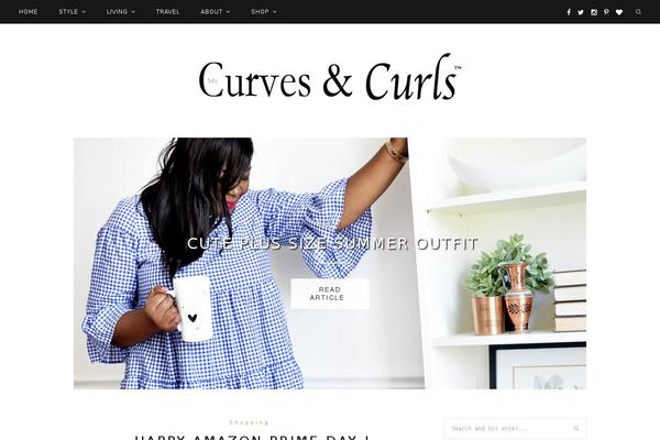mycurvesandcurls.com site used Kiersten-gls
