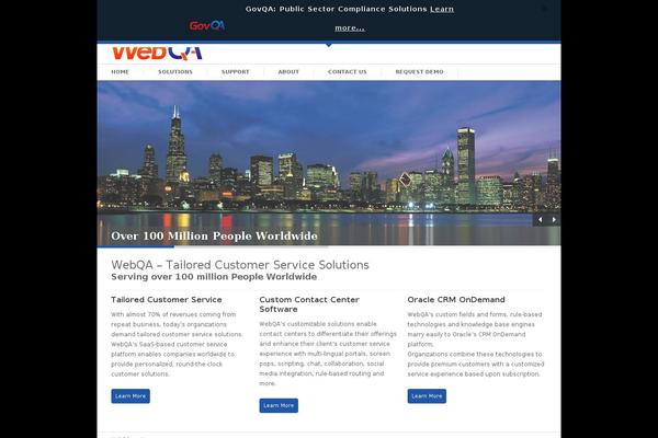 Granicus theme site design template sample