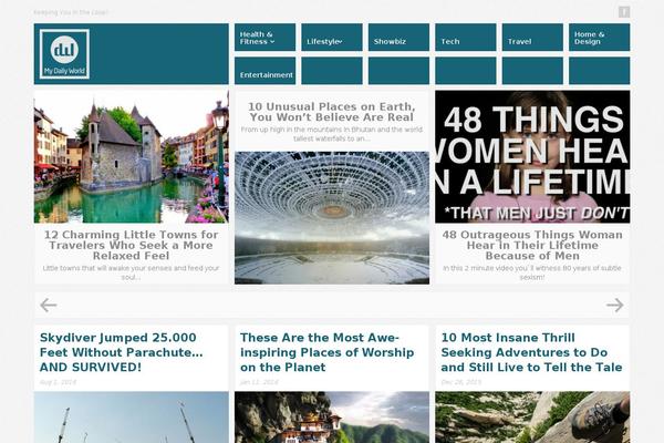 Metro theme site design template sample