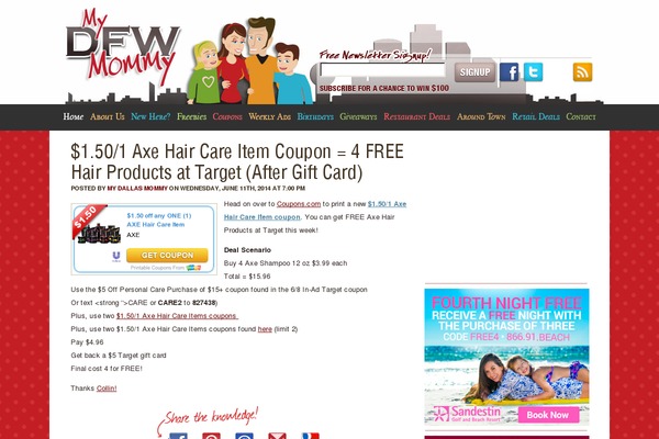 mydallasmommy.com site used Stlmommy