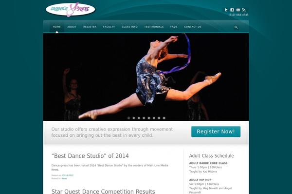 Awake theme site design template sample