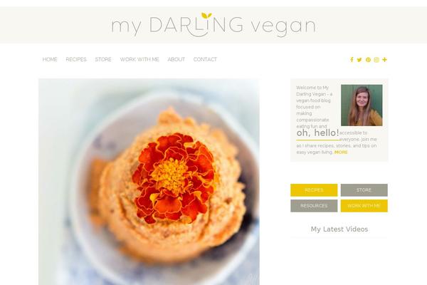mydarlingvegan.com site used Cookdpro-v441