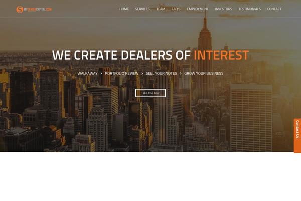 Boston theme site design template sample