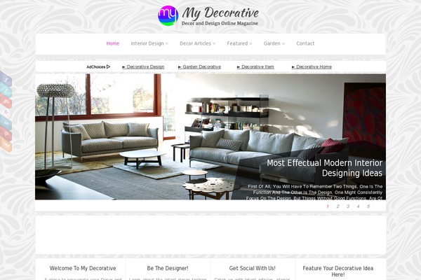 Zenon website example screenshot