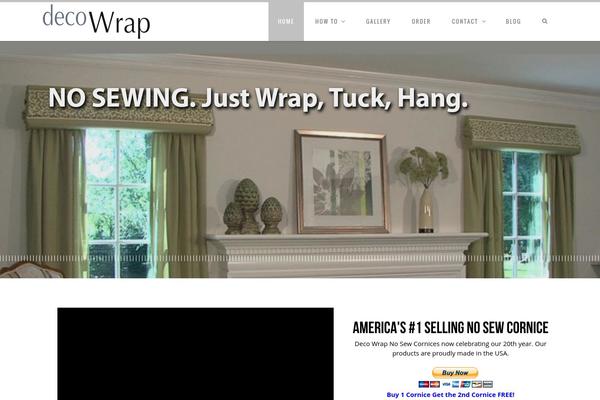 Senna theme site design template sample