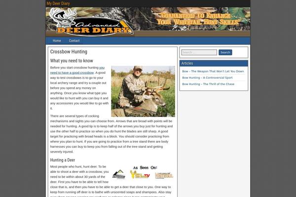 Frontier theme site design template sample