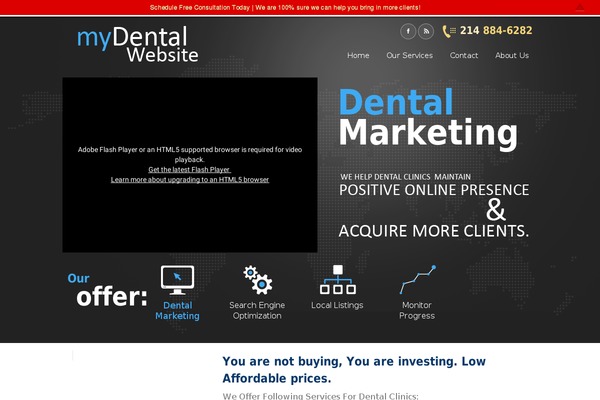 Doover theme site design template sample