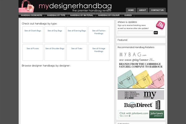 Magazine_10 theme site design template sample