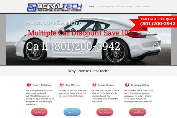 Panoramica theme site design template sample